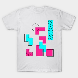 Geometric Tetris T-Shirt